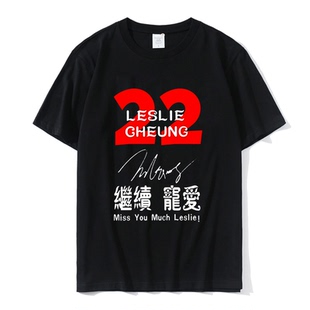 纪念哥哥leslie22周年短袖张国荣同款T恤宽松港风潮衣服男女定制