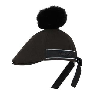 HONMA高尔夫配件帽子时尚休闲户外毛球蝴蝶结绑带运动帽