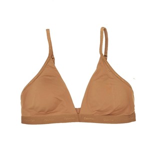 Calvin Klein CK内衣女士无钢圈可拆卸三角杯性感运动文胸QF6758