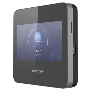 海康威视A12智能人脸指纹识别考勤机员工上下班签到打卡机WiFi连接手机一键导出考勤报表实时查看员工打卡
