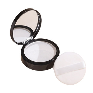 黑胡椒超薄散粉分装盒小巧便携不漏大容量mini小号迷你空盒弹力网