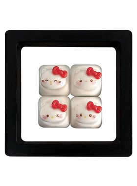 HelloKitty键帽四个装定制三丽鸥