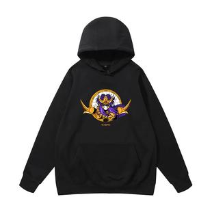 圣斗士星矢联名卫衣男连帽十二星座周边ulzzang潮流宽松加厚衣服