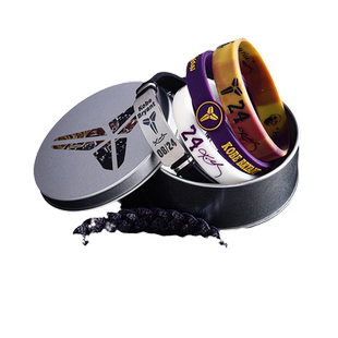 篮球手环nba手链球星24号科比运动库里硅胶男饰品詹姆斯纪念明星