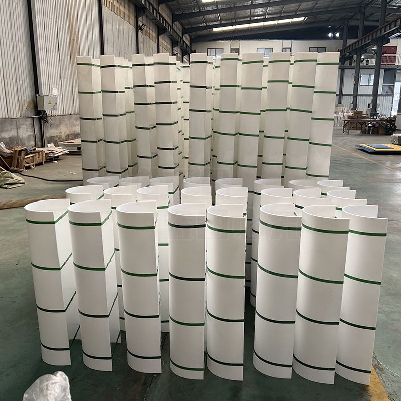 超高分子量聚乙烯U型衬板无轴蛟龙螺旋输送机衬板PE聚乙烯U型衬板