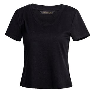 罗衣高级通勤黑色肌理感衬衫女夏季设计感职场收腰修身上衣11973