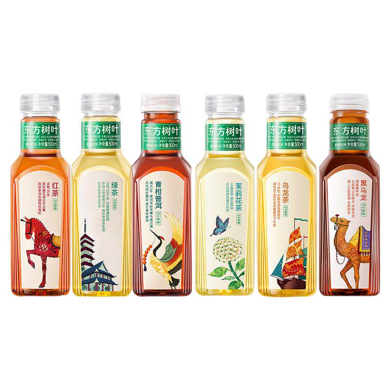 【主播推荐】农夫山泉东方树叶无糖饮料500ml*15瓶茉莉花茶