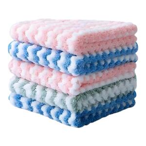 珊瑚绒不沾油干湿两用抹布
