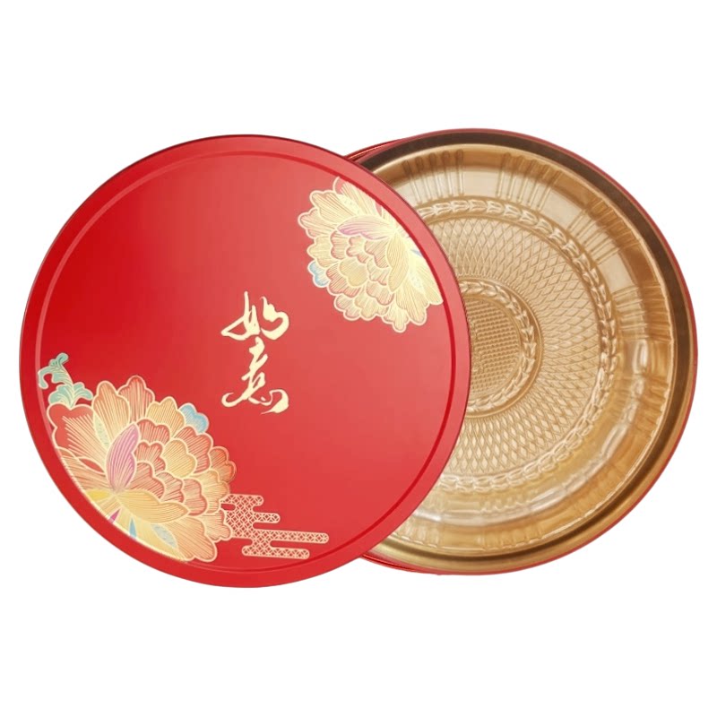 月饼包装盒礼品盒大月饼盒铁盒
