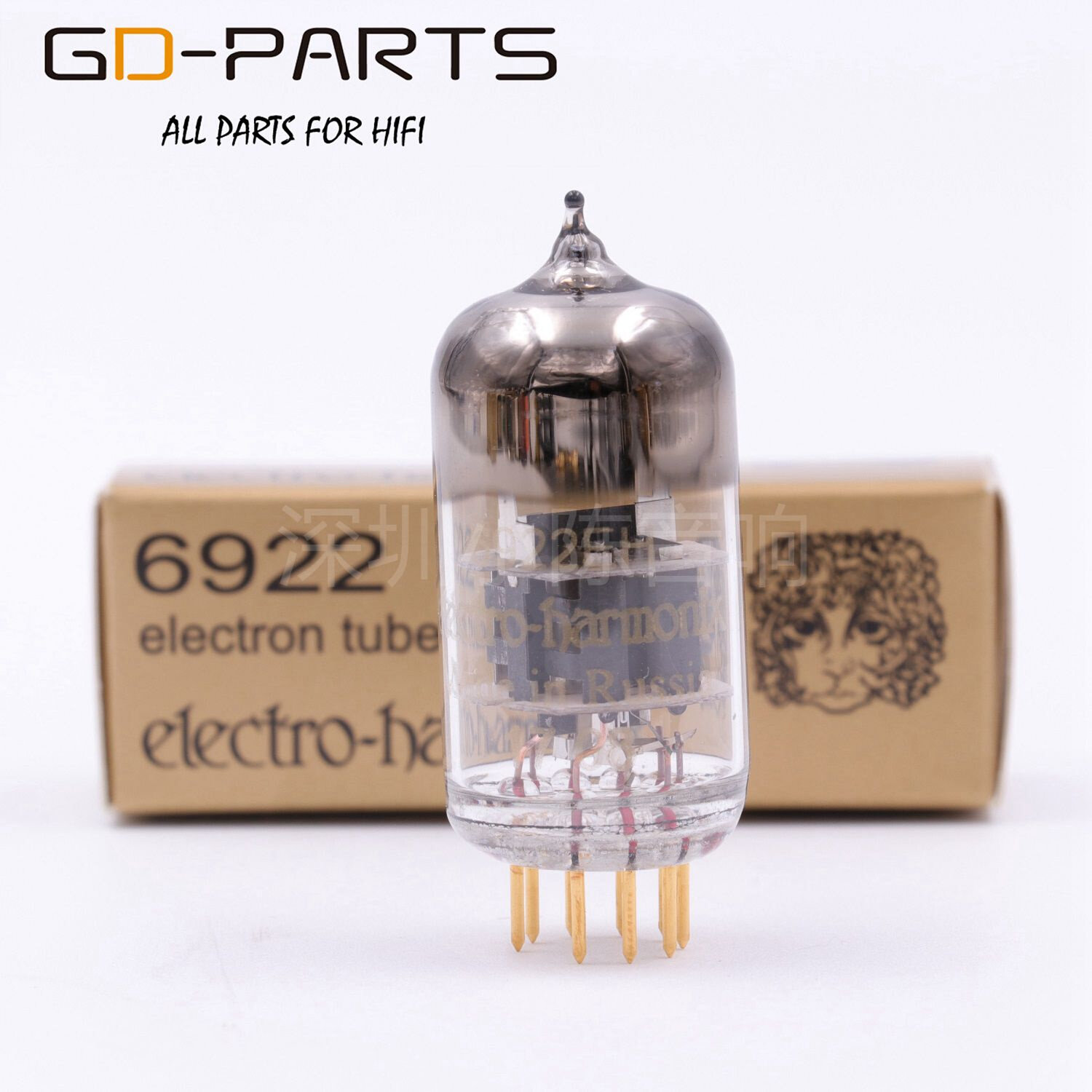 俄罗斯 eh 12at7 12au7 12ax7 6922 e88cc ecc88 6dj8 金脚电子管