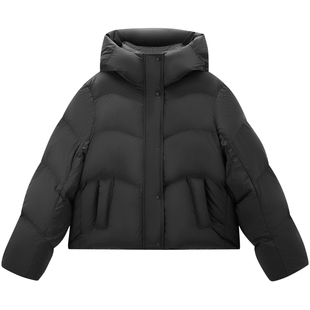 【泡芙系列】95绒子太平鸟羽绒服女25新宽松时尚显瘦白鸭绒外套*