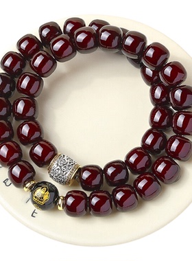 糖心菩提本命佛黑玛瑙女手链