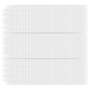 卡册a4九宫格内页明星集卡名片收纳册卡包活页游戏卡存放本卡片簿儿童幼儿园识字卡牌收集册透明卡片夹大容量