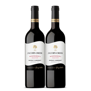 杰卡斯酿酒师臻选西拉加本纳干红葡萄酒750ml澳洲红五星原瓶进口