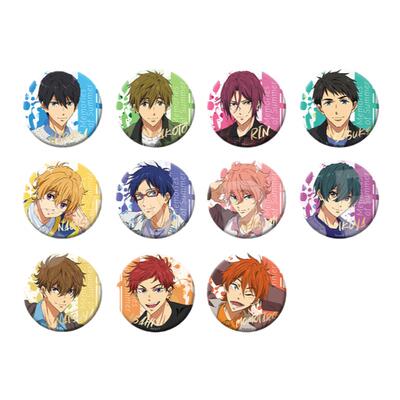 松冈凛七濑遥橘真琴十周年徽章