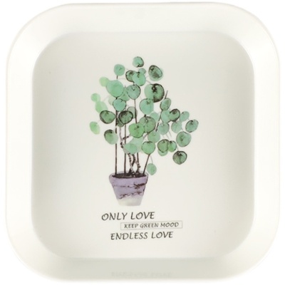 小盘子密胺吐骨头四方网红