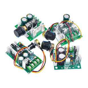 PWM直流电机调速器15A开关马达控制器6V-90V10A-20A 无级变速