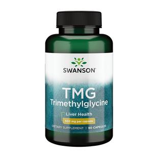 swanson斯旺森TMG甜菜碱胶囊90粒肝脏保健美国原装进口膳食补充剂