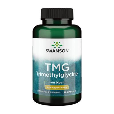 swanson斯旺森TMG甜菜碱胶囊90粒肝脏保健美国原装进口膳食补充剂