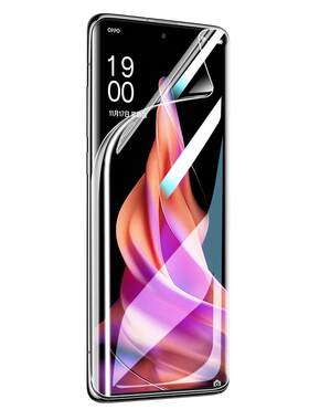 云曼丰适用opporeno9手机膜reno9pro+钢化oppo水凝膜por十opporone全屏opopreno0pp0opppreno软opρoreno95g