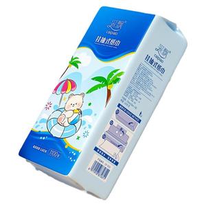 丝飘抽取式面巾纸4层抽纸家用悬挂式面巾纸擦手纸卫生纸厨房用纸