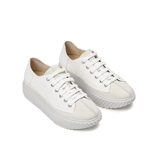 【男女同款】4CCCCEES / Ray One 厚底休闲德训板鞋小白鞋女百搭