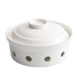 蜡烛酒店底部加热明炉干锅酒精炉子家用陶瓷餐具保温菜瓷盘鱼盘碗