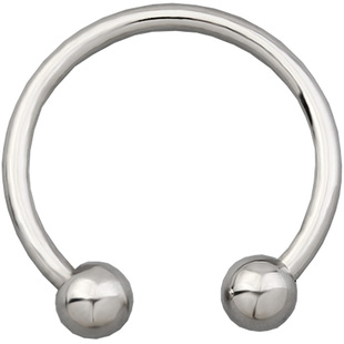 金属C型螺旋扣半圆马蹄环扣鸭舌帽棒球帽子衣服衣领鞋子装饰卡扣