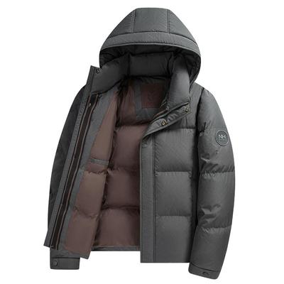 吉普连帽保暖御寒男士羽绒服外套