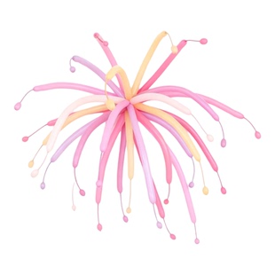 彩色长条烟花气球儿童生日派对装饰多巴胺开业活动开学校氛围布置