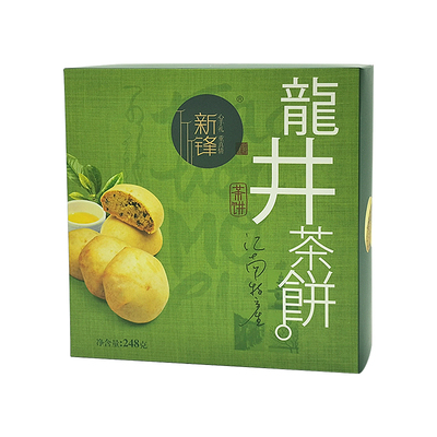 新锋糕点西湖茶饼杭州特产伴手礼