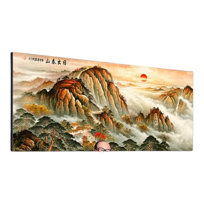 晶瓷书房有框铝合金防水旭日东升