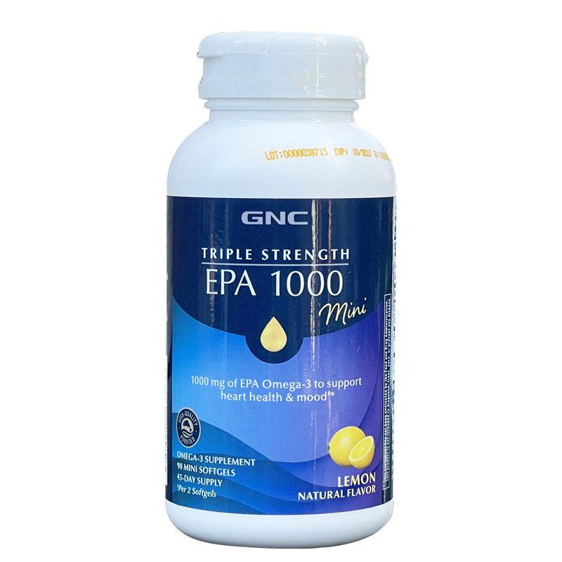 GNC高含量迷你纯EPA情绪心脏血脂