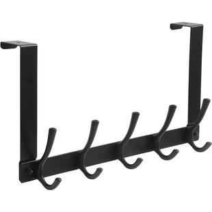 门后挂钩加长款房门挂钩门上挂衣架6cm厚门5挂钩神器免打孔门背式