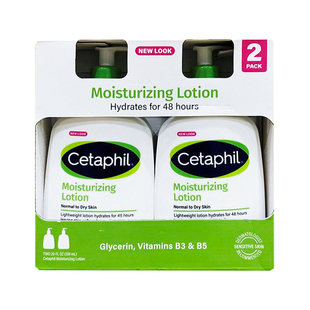 现货美国进口Cetaphil丝塔芙乳液温和补水深层保湿润肤霜女 591ml