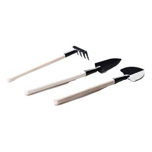 园艺配件清理铁锹耙子挤压浇水壶过水网垫多肉植物种植工具三件套