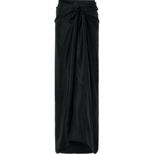 【折扣】TOTEME女士围裹效果垂坠缎布超长半身裙