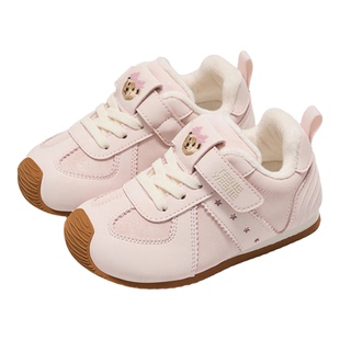 Teenie Weenie小熊童鞋棉鞋加绒加厚保暖女童冬季阿甘鞋男童休闲