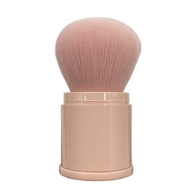 蘑菇头散粉刷伸缩腮红刷带盖便携