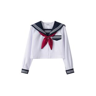 日系正统基础款JK制服中间服软妹水手服女夏季学院风班服中裙套装
