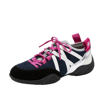 小桃同款真美诗×montbell联合系列攀岩小熊撞色运动户外休闲鞋女