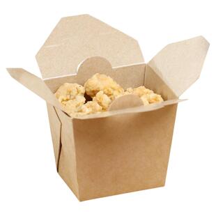 威尔兰牛皮纸炸鸡盒一次性韩式打包餐盒带透气孔鸡翅薯条外卖纸盒