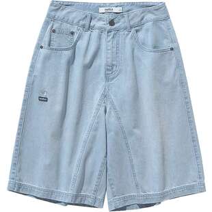 【官方正品】nautica whitesail日系中性休闲百搭女士牛仔中裤