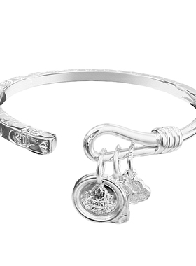 【赠一对一证书】实心足银999.9