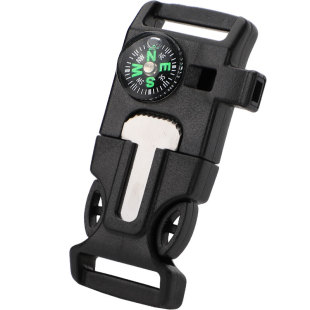 户外伞绳手链diy配件 伞绳扣带打火棒求生口哨伞绳瓜刀