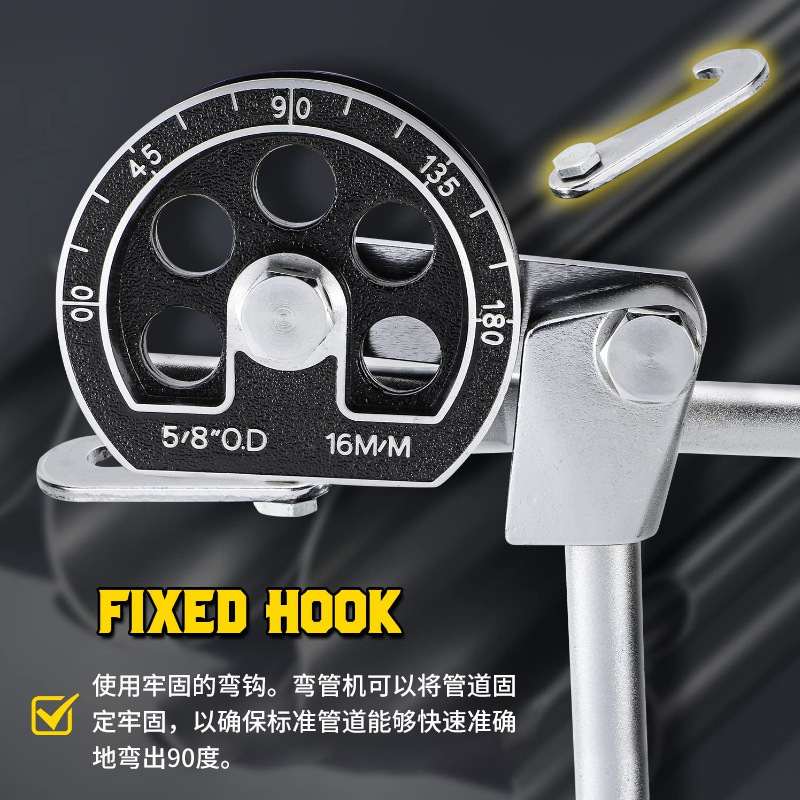 CT-364铜铝管弯管器 180度薄壁管折弯器 直销手动铜管弯管器