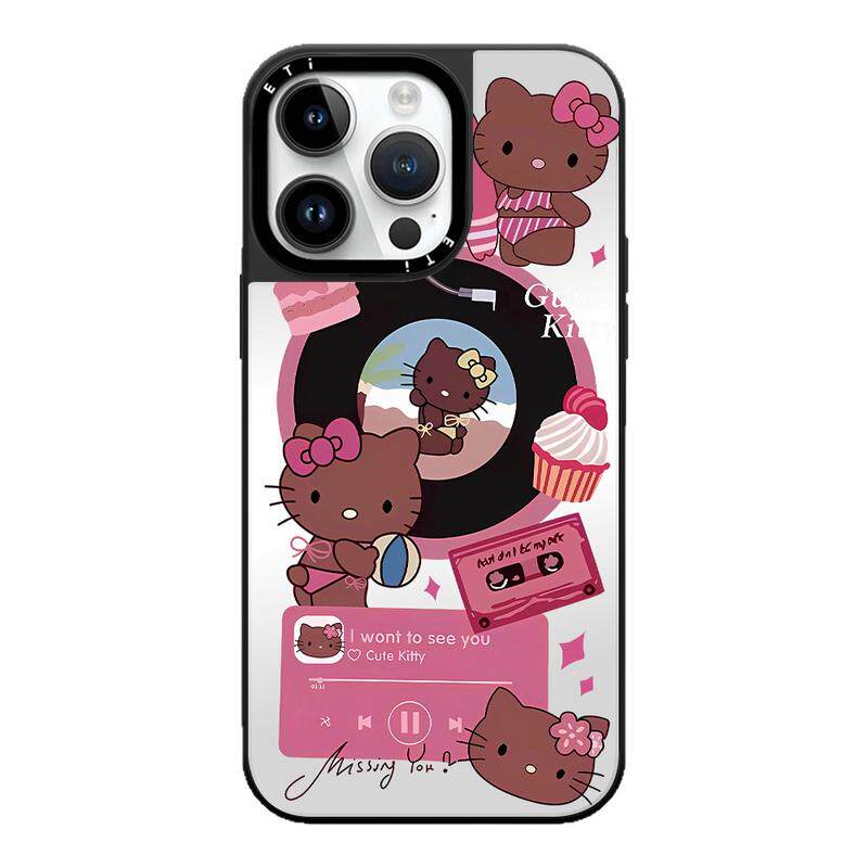 CASETiFiY联名HelloKitty凯蒂猫音乐播放器适用苹果iPhone16pro/17ProMax/15plus手机壳14磁吸13华强北平替女