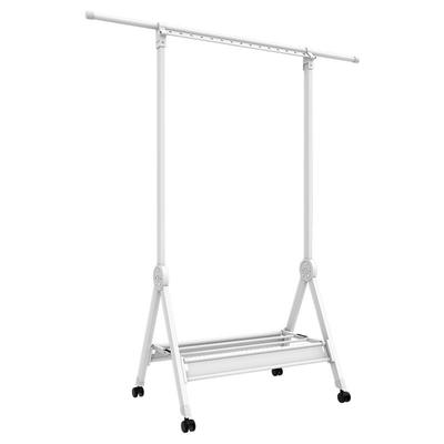 小米白晾衣架可折叠小户型专用