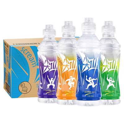 农夫山泉尖叫黄金桃味550ml*15瓶