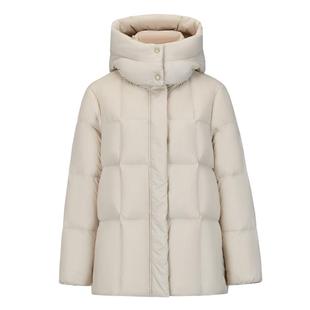 雪中飞2026春新款女士短款羽绒服可脱卸帽保暖甜美森系少女泡芙